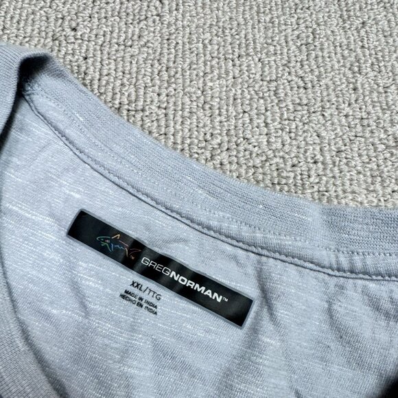 Greg Norman T-Shirt Men’s Gray Short Sleeve Size XXL - Picture 11 of 11